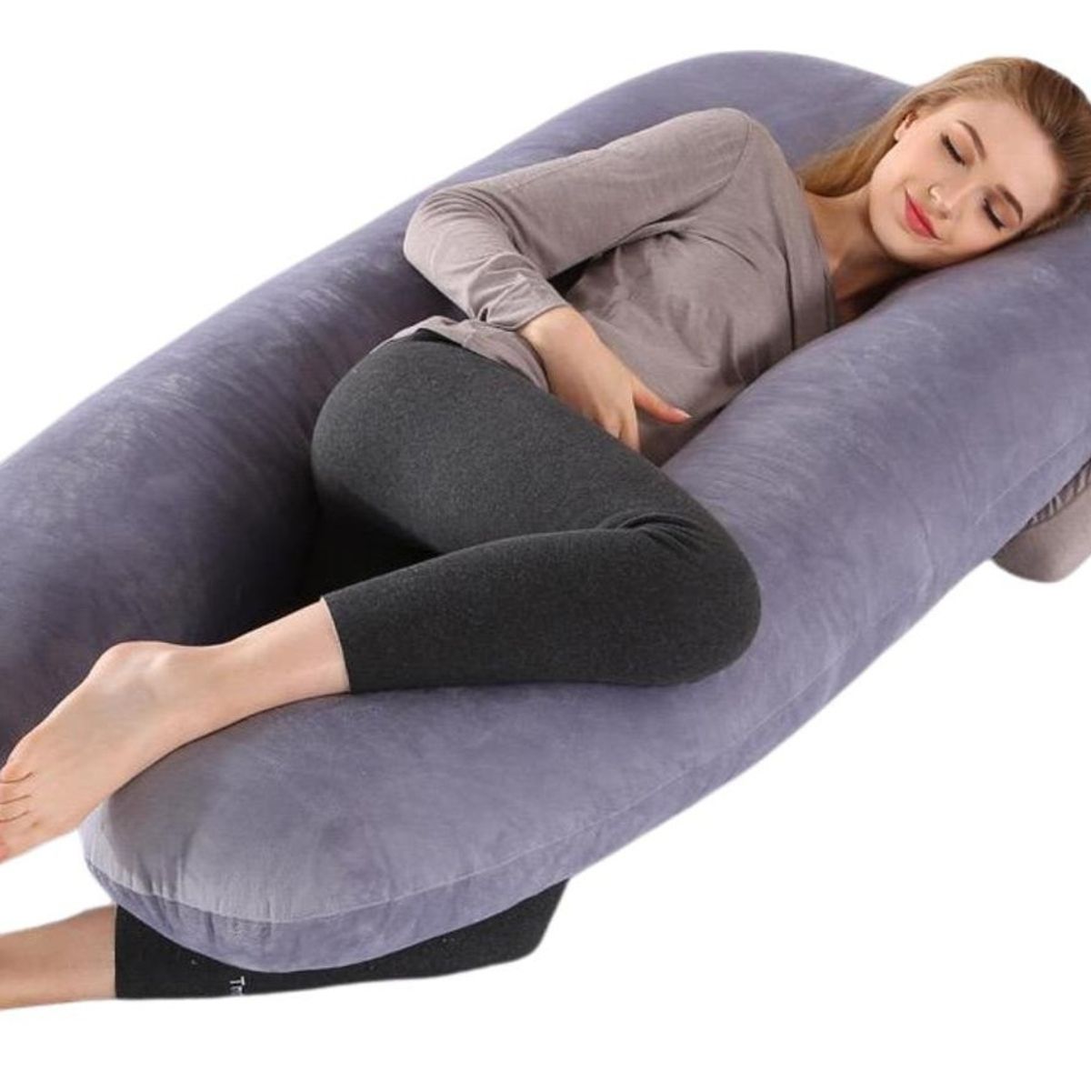 GENERICO - Cojin Almohada Maternal Con Funda Extra Suave