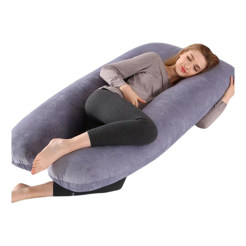 GENERICO - Cojin Almohada Maternal Con Funda Extra Suave