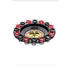 GENERICO - Juego De Mesa Ruleta De Tragos Giratoria Shots 16 Piezas