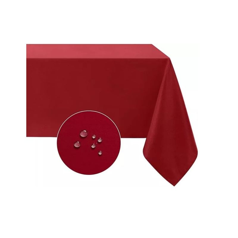 GENERICO - Mantel Rectangular Antimanchas 220 X 140 Cm Mesa