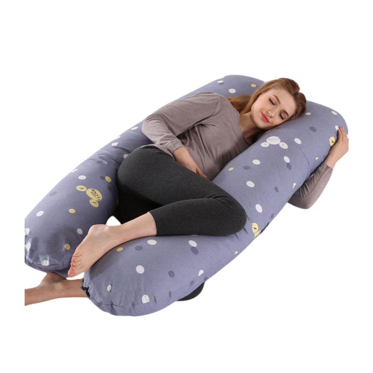 GENERICO - Cojin Almohada Maternal Con Funda Extra Suave