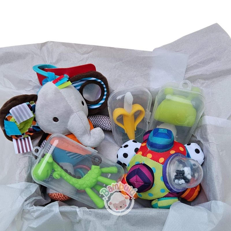 GENERICO - Kit De Juguetes Sensoriales Bebé Regalo Baby Shower