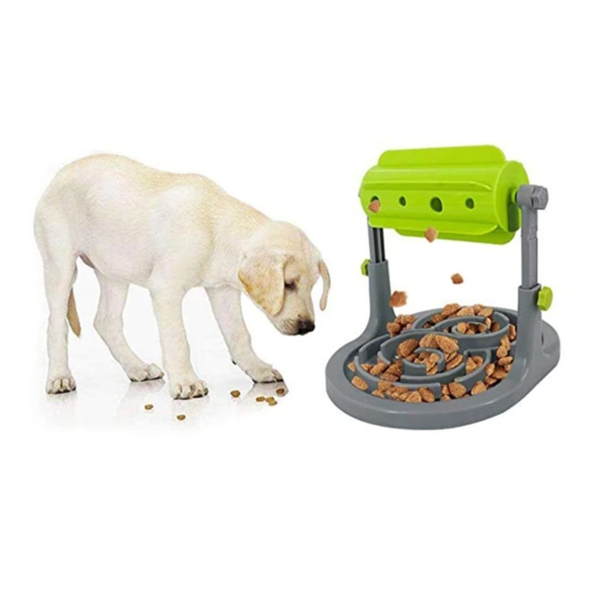 GENERICO - Plato Comedero Para Mascotas Con Entretención