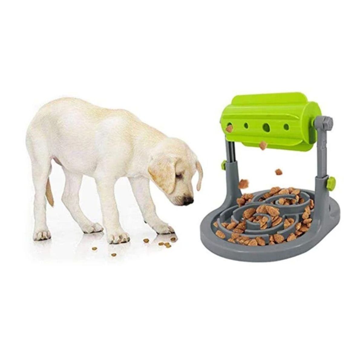 GENERICO - Plato Comedero Para Mascotas Con Entretención
