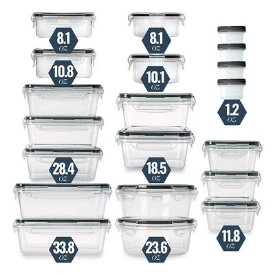 Imagen 2 del producto Set De 20 Recipientes Contenedores Herméticos Para Almacenar