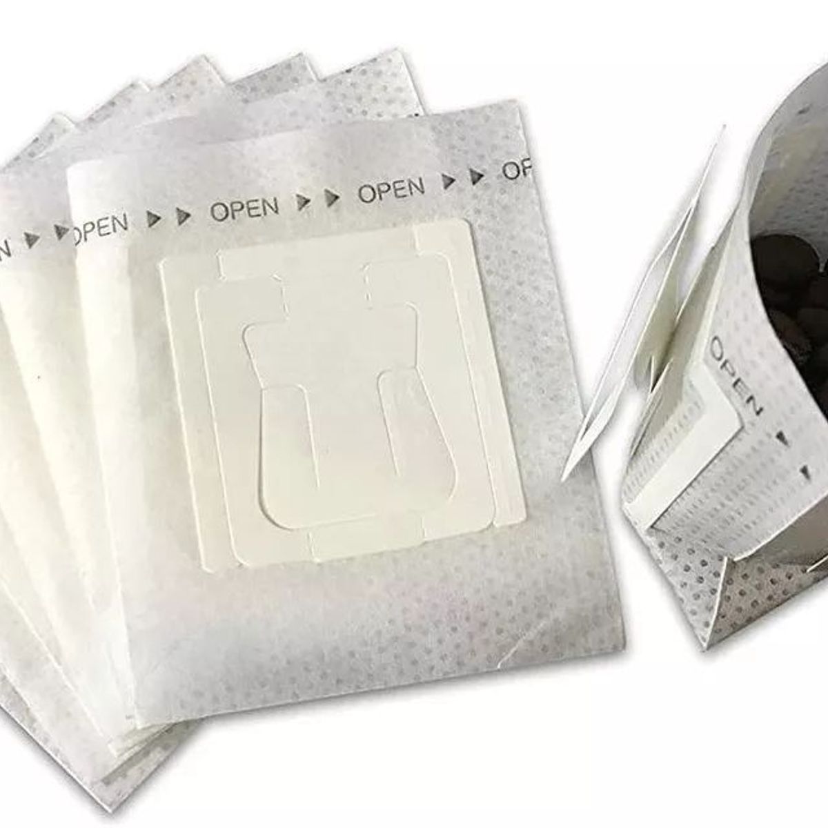 KUANGYE - Bolsa De Papel De Filtro De Café Portátil De 50 Piezas Para_