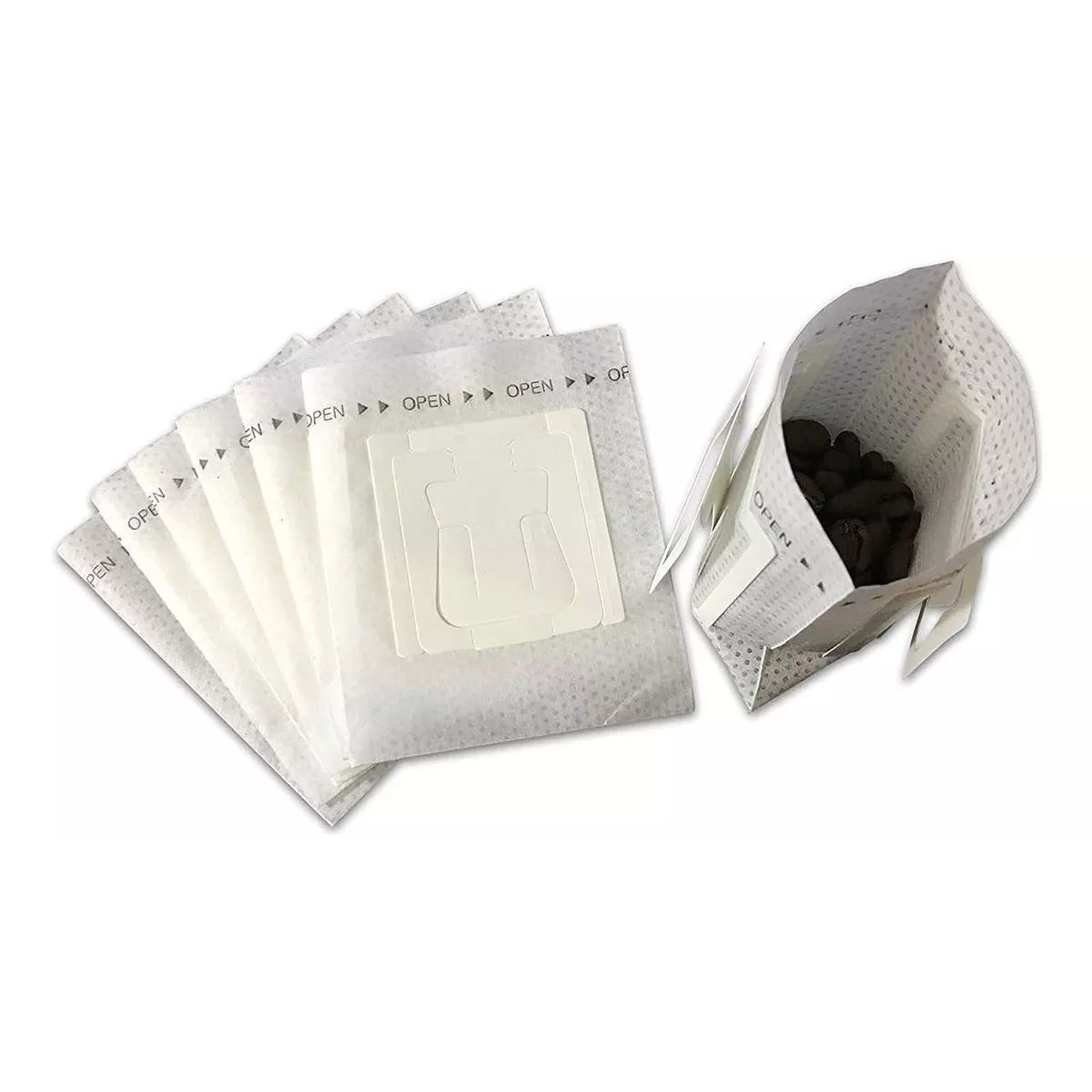 KUANGYE - Bolsa De Papel De Filtro De Café Portátil De 50 Piezas Para_