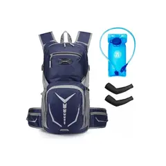 GENERICO - Mochila De Hidratación Ciclismo Hiking Campismo+2lbolsa Agua