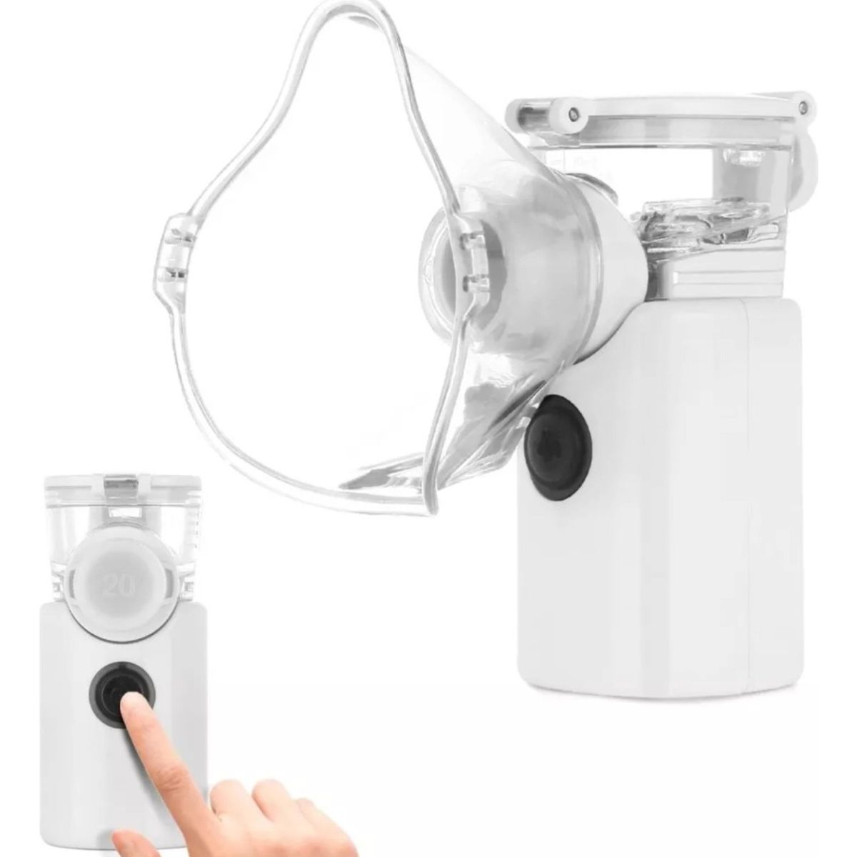 GENERICO - Nebulizador Portátil Niños Adultos Mesh Inhalador Usb