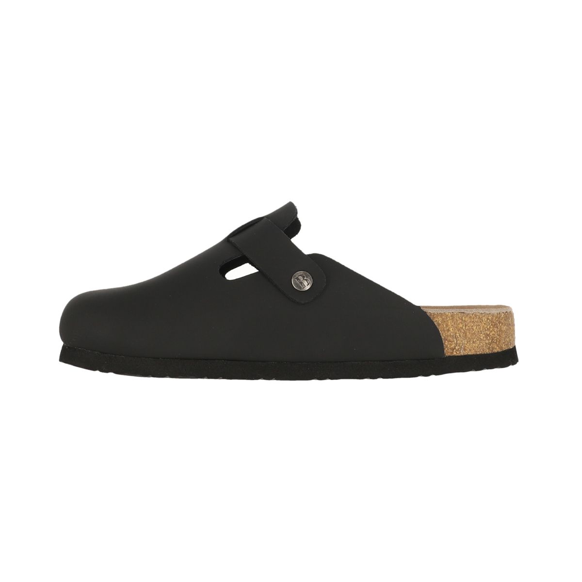 BAMERS - Zueco Mujer  Bamers Classic Buckle Negro