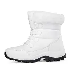 SHANDIAN - Bota temica chiporro mujer zapatos Negro