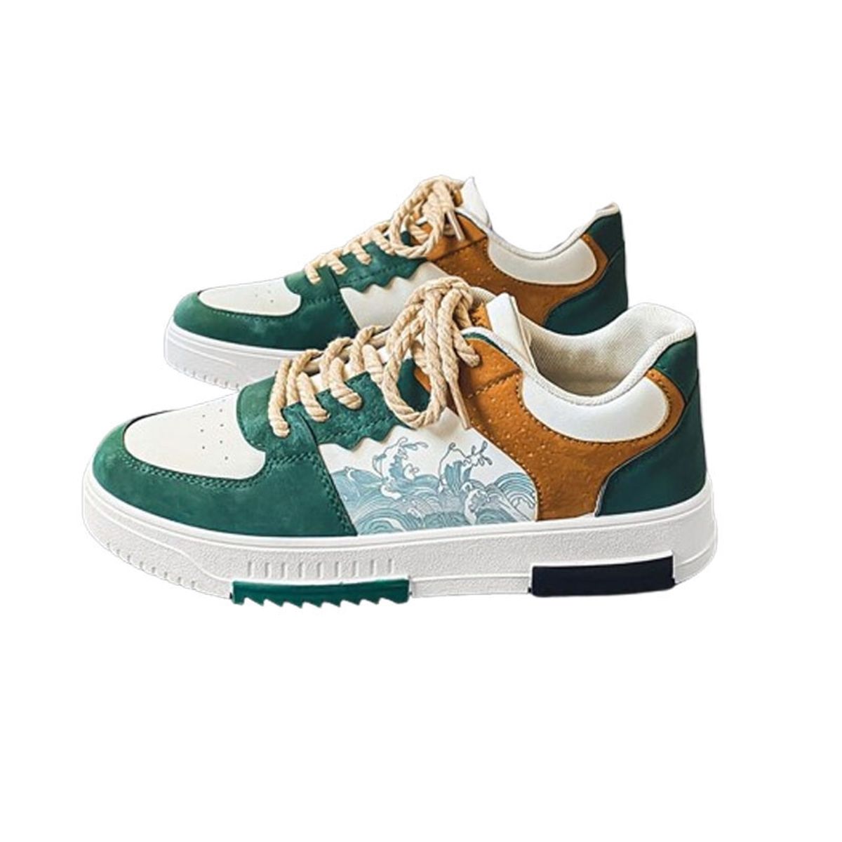 DANWEILE - Zapatillas Running Hombre Runner unisex Zapatillas urbanas - verde