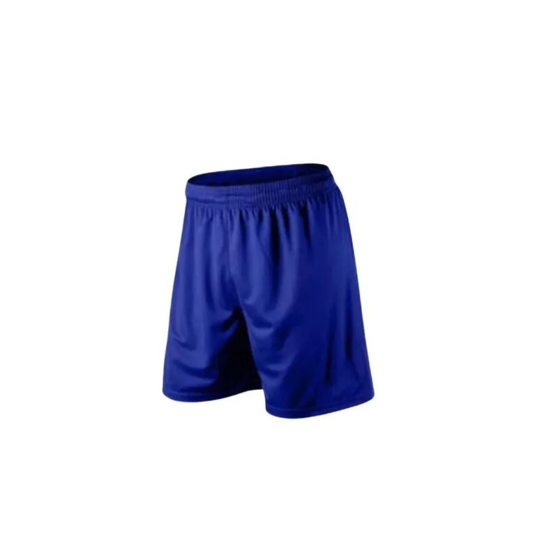 GENERICO - Short Futbol De Niño Para Estampar Azul intenso T10