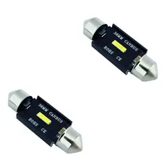OEM - LED COB CANBUS 39 MM LUZ BLANCA SET X 2 PCS EN BLISTER