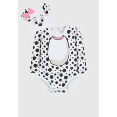 DISNEY - Pack Body Bebe 101 Dalmatas Puppy Blanco