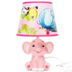 CHINITOWN - Lámpara de Elefante Rosa