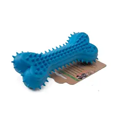 CHINITOWN - Juguete Mordedor Hueso Celeste