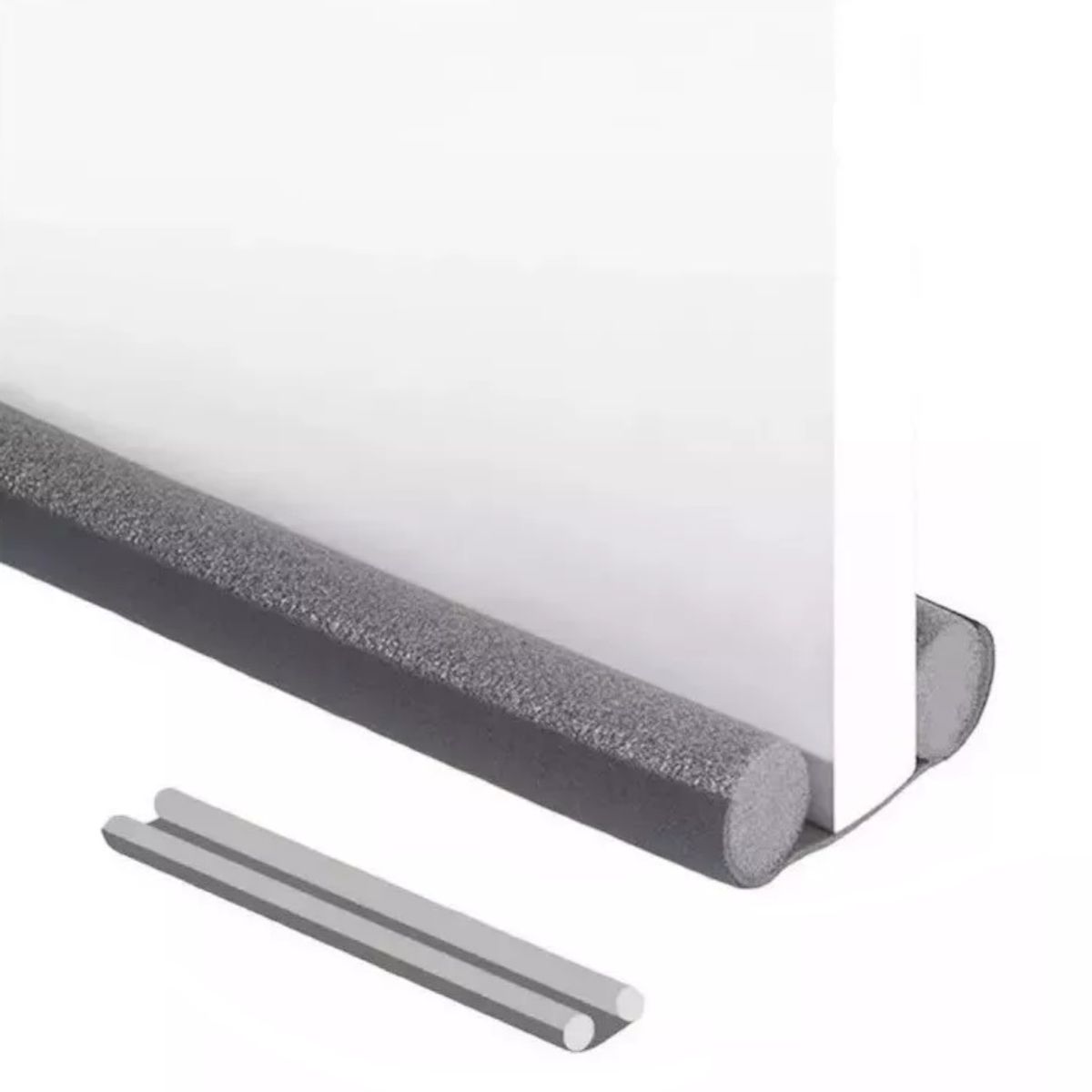 GENERICO - Tope Aislante Doble Rollo Polietileno Gris 95 cm.