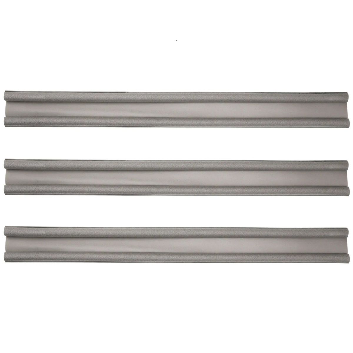 GENERICO - Pack 3 Tope Aislante Doble Rollo Polietileno Gris 95 cm