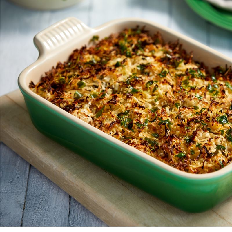 LE CREUSET - Bandeja Rectangular Heritage 32cm Verde Bamboo