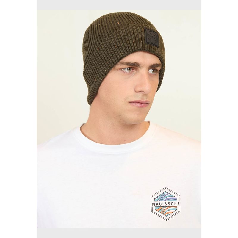 MAUI AND SONS - Gorro Dots Verde Hombre Maui And Sons