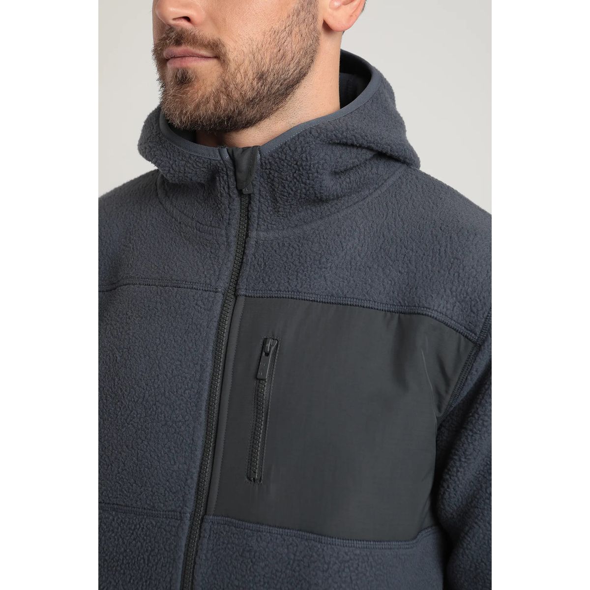 FROENS - Polar  hombre Miscanti azul - Poliéster reciclado