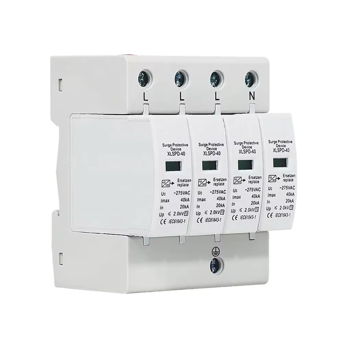 SOLIOT - Protector Sobretensiones Pararrayos 385vac 3p 40ka