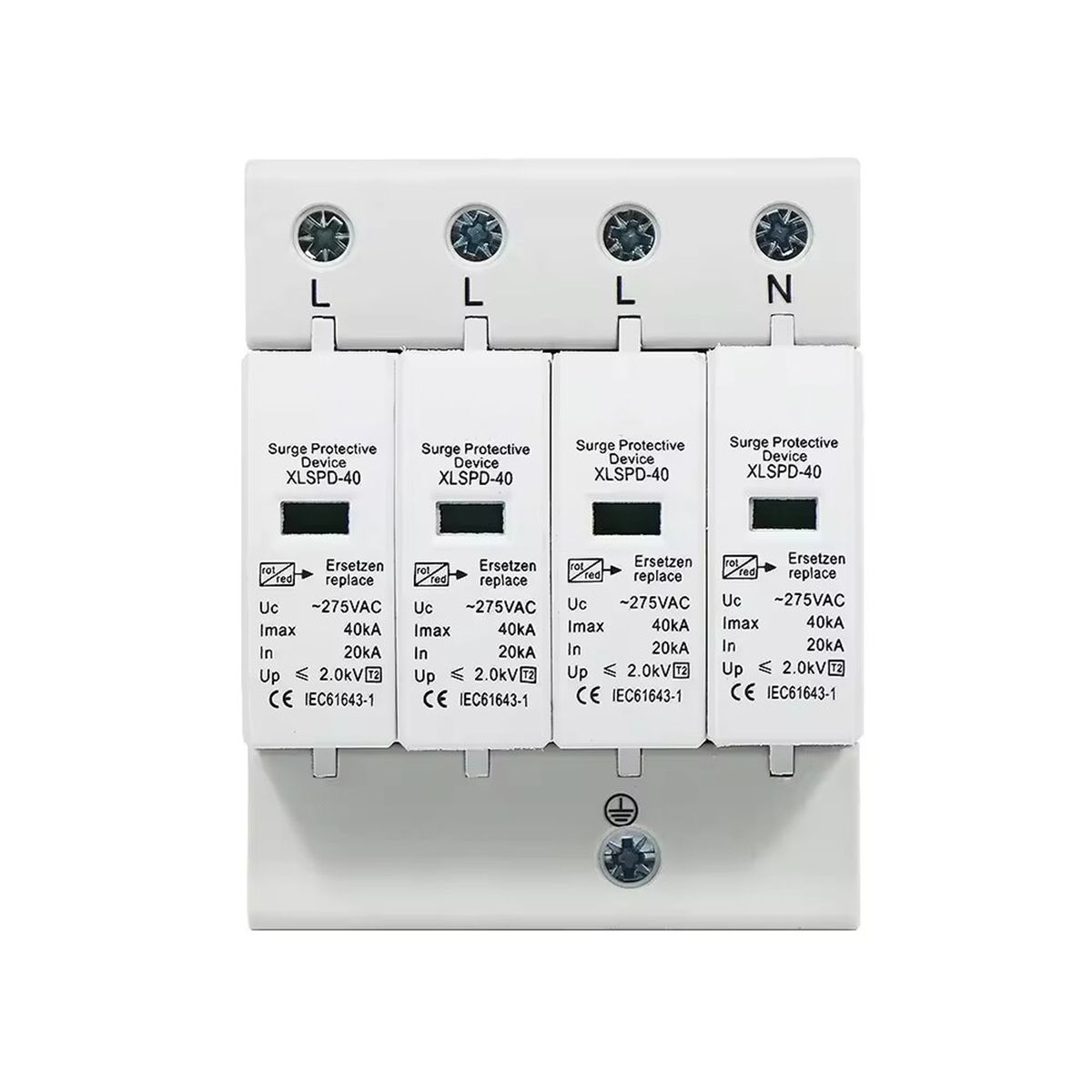 SOLIOT - Protector Sobretensiones Pararrayos 385vac 3p 40ka