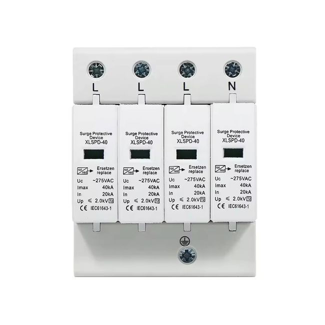 SOLIOT - Protector Sobretensiones Pararrayos 385vac 3p 40ka