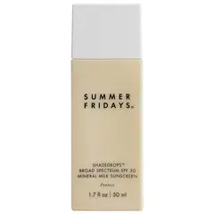 SUMMER FRIDAYS - Protector solar ShadeDrops Mineral Milk SPF 30