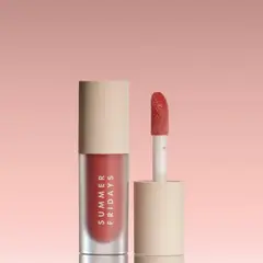 SUMMER FRIDAYS - Aceite labial Dream para una cobertura hidratante y transparente 4.4 ml