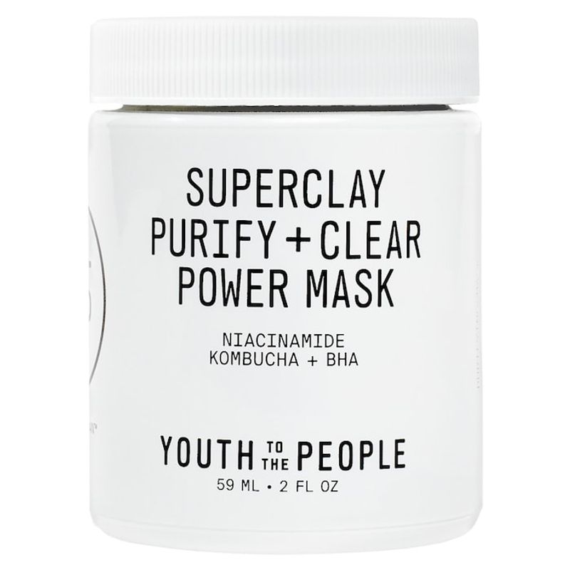 YOUTH TO THE PEOPLE - Mascarilla Superclay Purify + Clear Power Mask Youth To The People