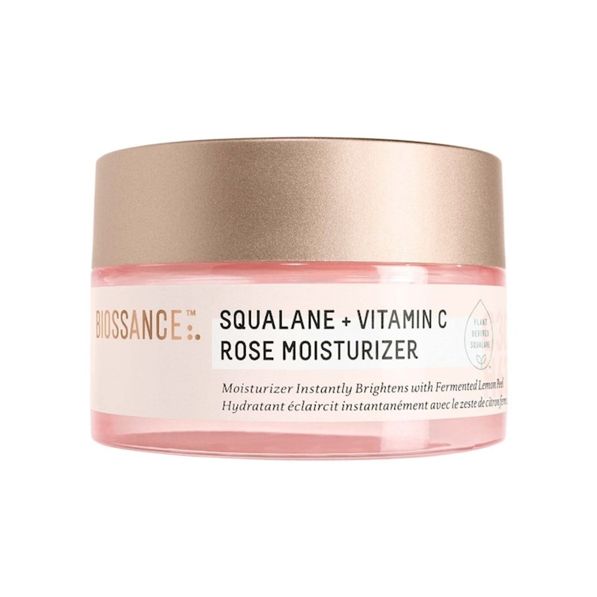 BIOSSANCE - Crema hidratante Squalane + Vitamin C Rose - 50ml Biossance