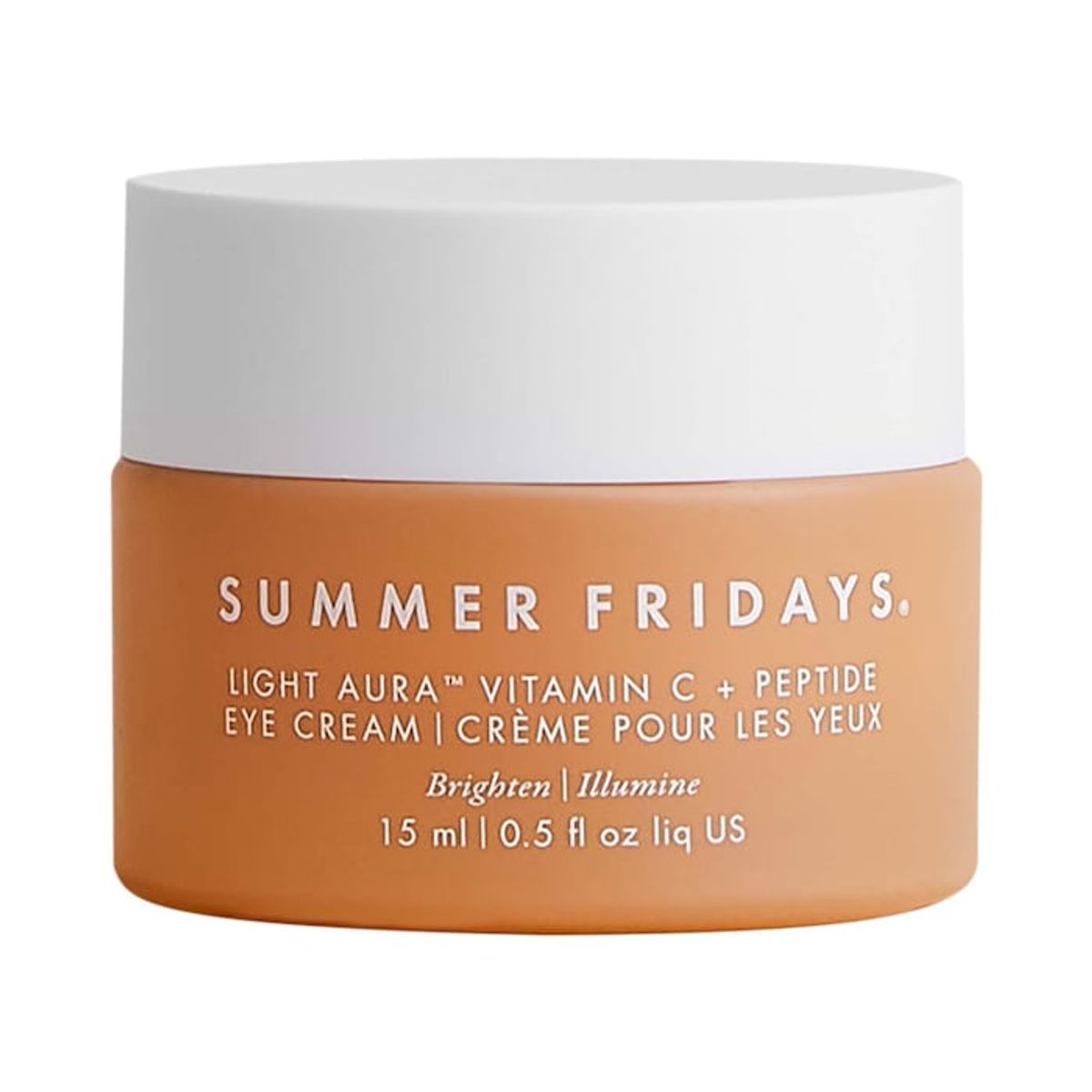 SUMMER FRIDAYS - Crema ojos Light Aura Vitamin C + Peptide Eye Cream Summer Fridays