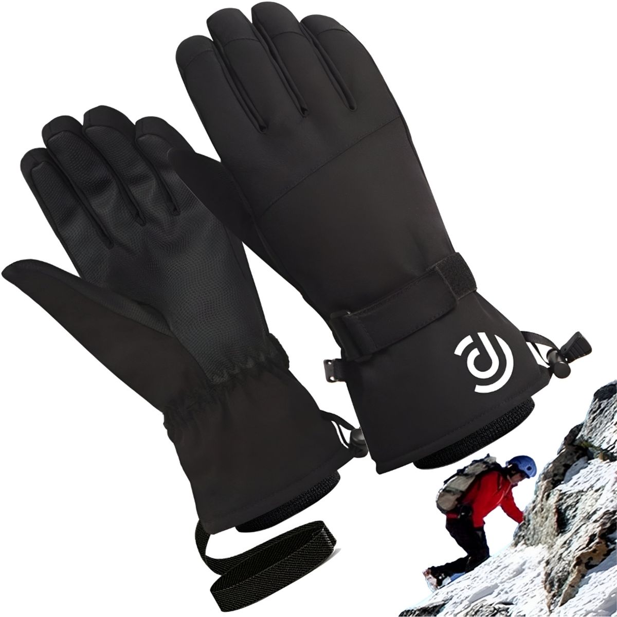 CRUSEC - Guantes Para Invierno Y Deportes De Nieve Unisex Sintéticos