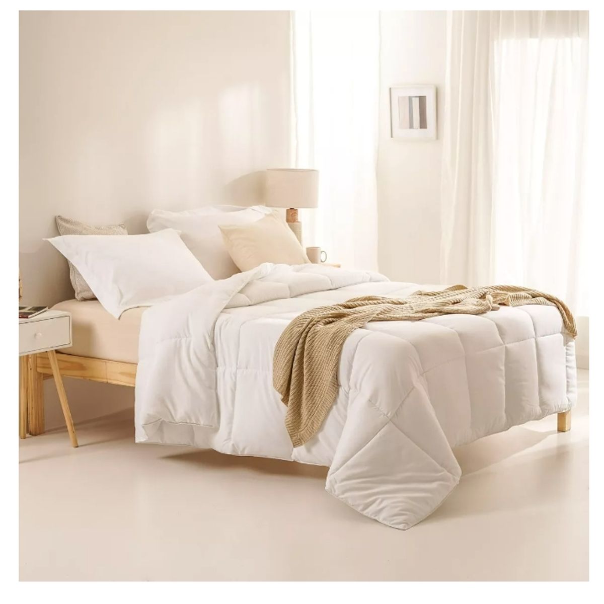 GENERICO - Plumón Endredón Nórdico 2 Plazas 200x230 Dormitorios