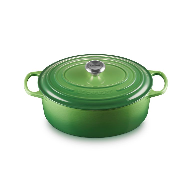 Le Creuset Édition Anniversaire 70 Ans - Marmite Ronde 31 Cm Fonte Bleue (années 90)