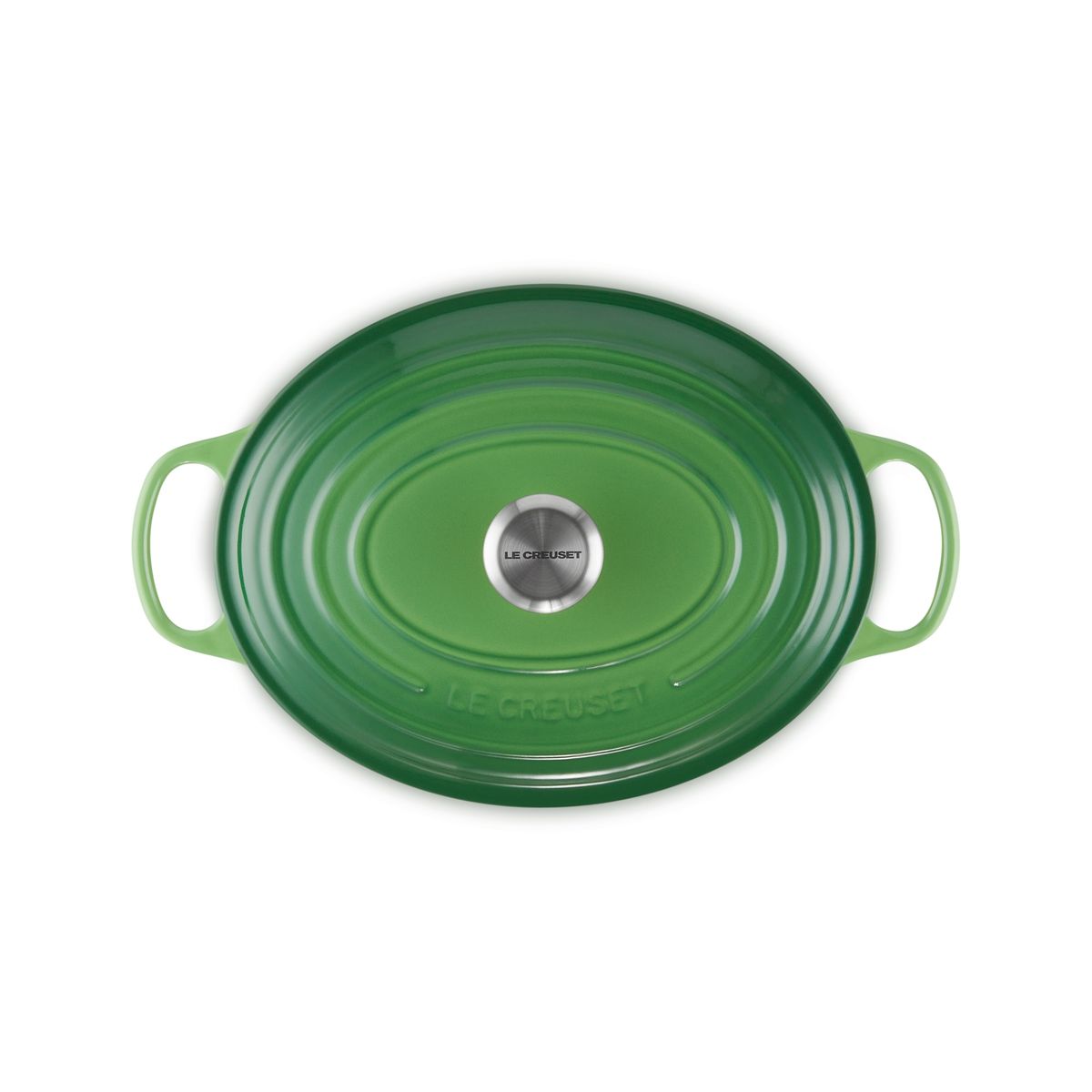 LE CREUSET - Le Creuset Cocotte Ovalada 31 Cm Verde Bamboo Hierro