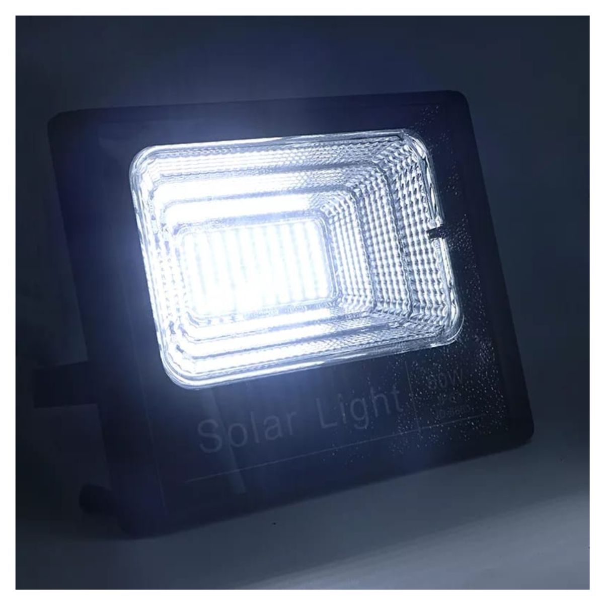 GENERICO - Foco Reflector Con Panel Solar 40w Control Remoto