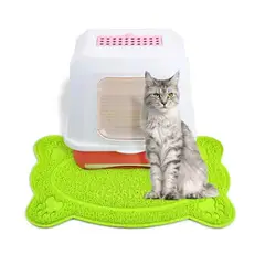 GENERICO - Alfombra Atrapa Arena Para Gatos Salida Arenero Mascotas.