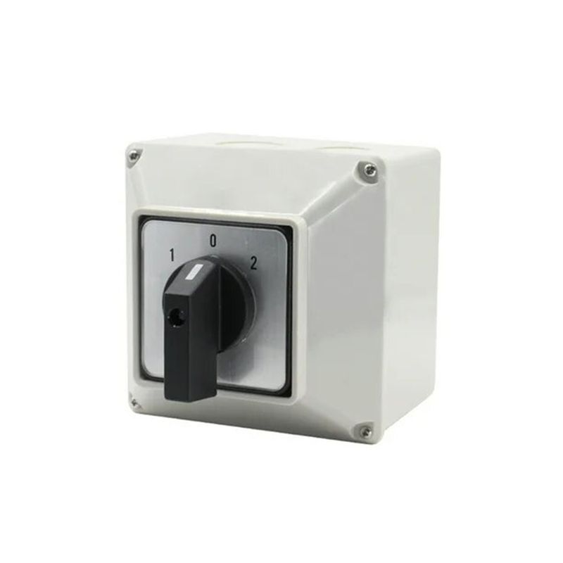 SOLIOT - Selector Tipo Pacco 3 Posiciones Con Caja 63a 1-0-2