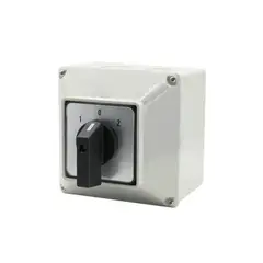 SOLIOT - Selector Tipo Pacco 3 Posiciones Con Caja 63a 1-0-2