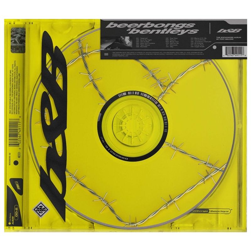 HITWAY MUSIC - POST MALONE - BEERBONG & BENTLEYS - CD HITWAY MUSIC