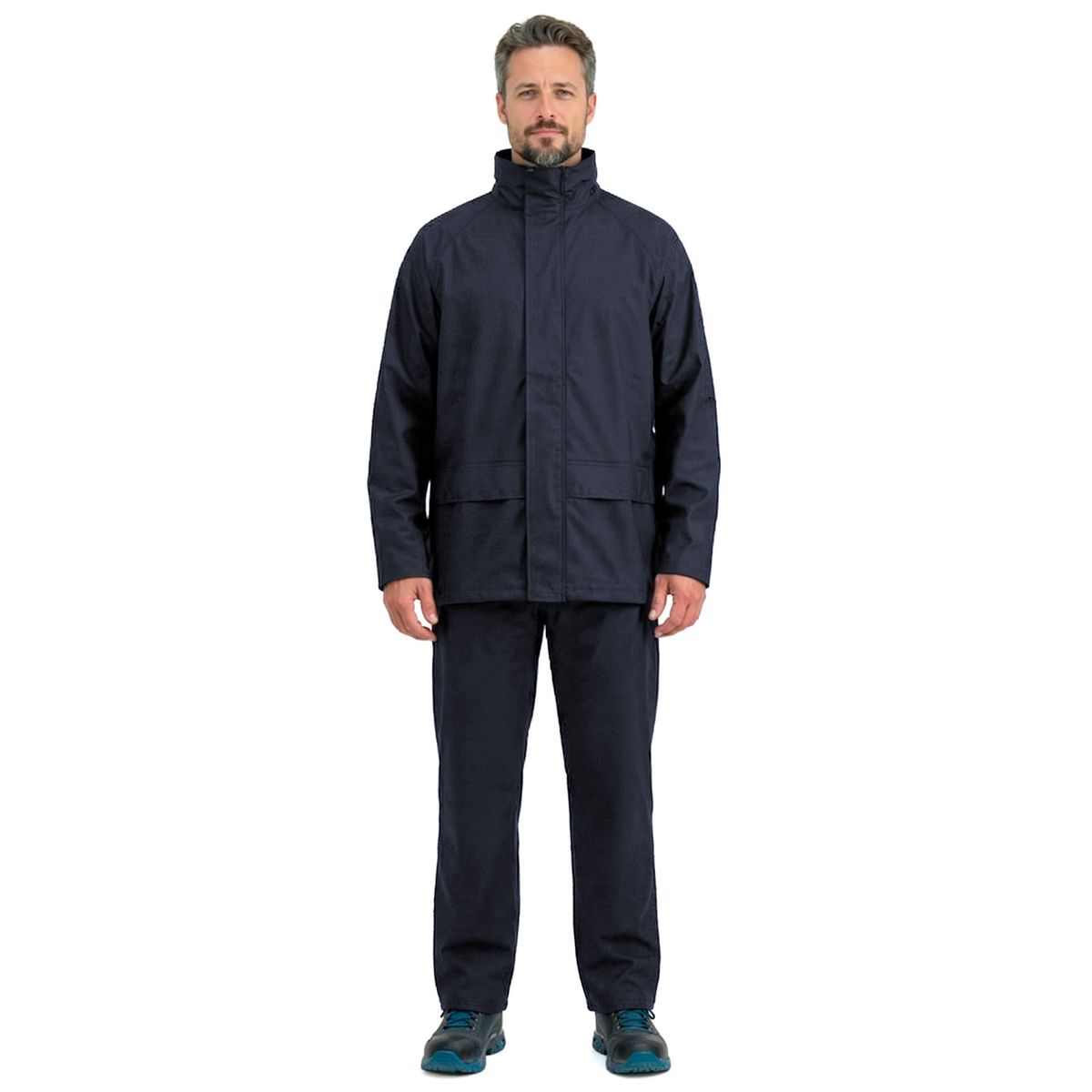 ALASKA - Traje Impermeable Alaska PU/PVC Azul