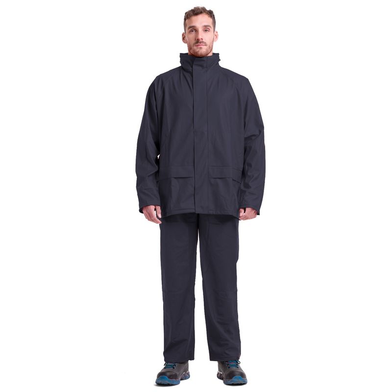 ALASKA - Traje Impermeable Alaska PU Azul