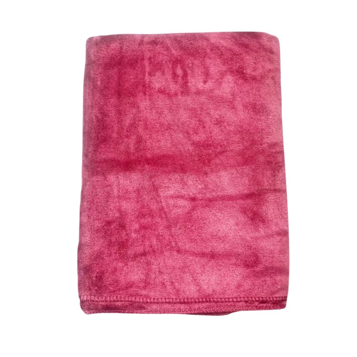 GENERICO - Toalla Microfibra Burdeo 70x140 cm Baño Ducha