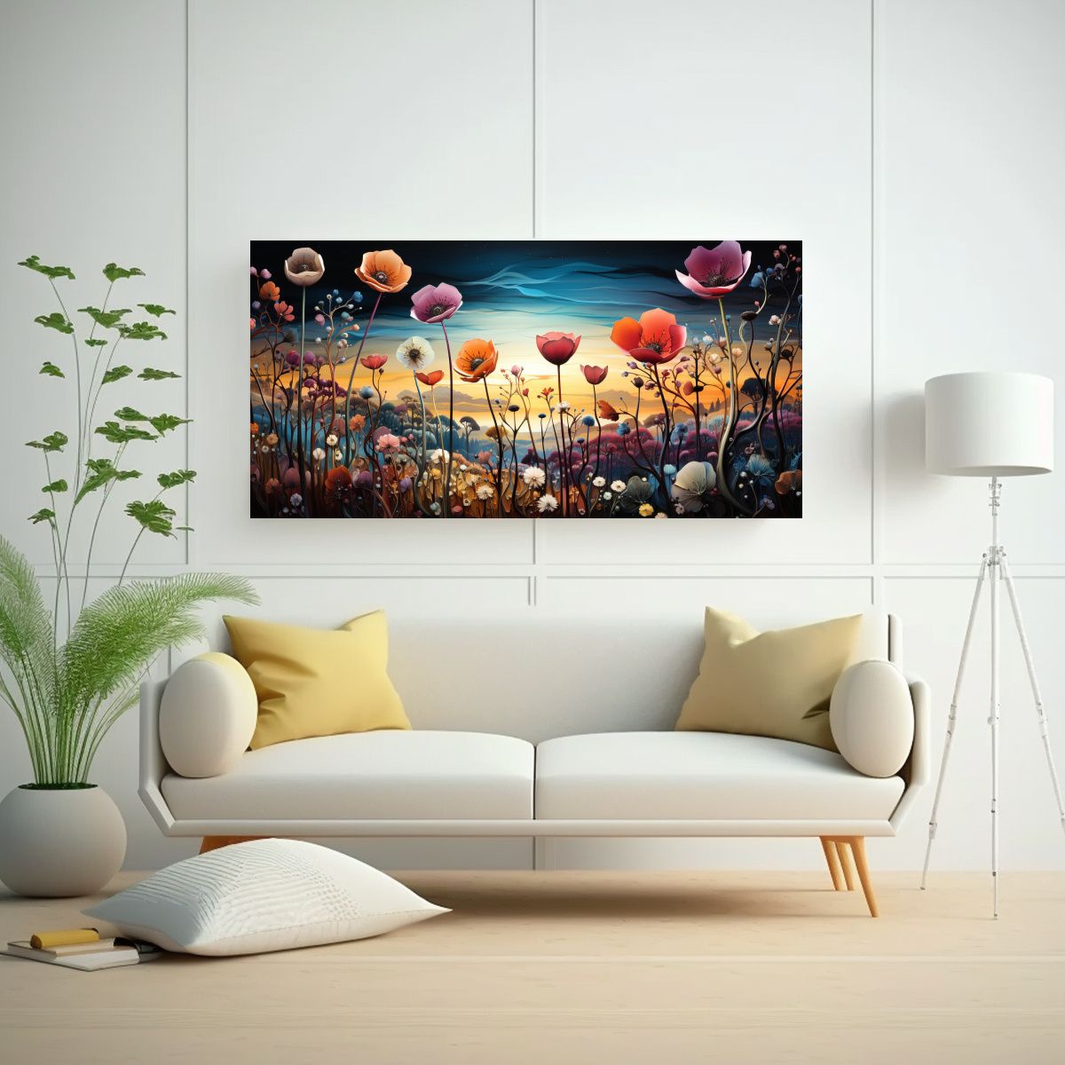 GENERICO - Pinturas Decorativas De Composición Elegante Estilo Paul Kl 160x80cm