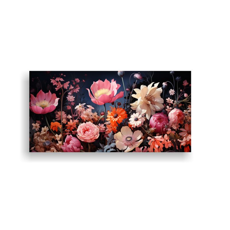 GENERICO - Cuadro De Arte Visual De Alta Calidad De Un Sobre Rosa Abri 160x80cm