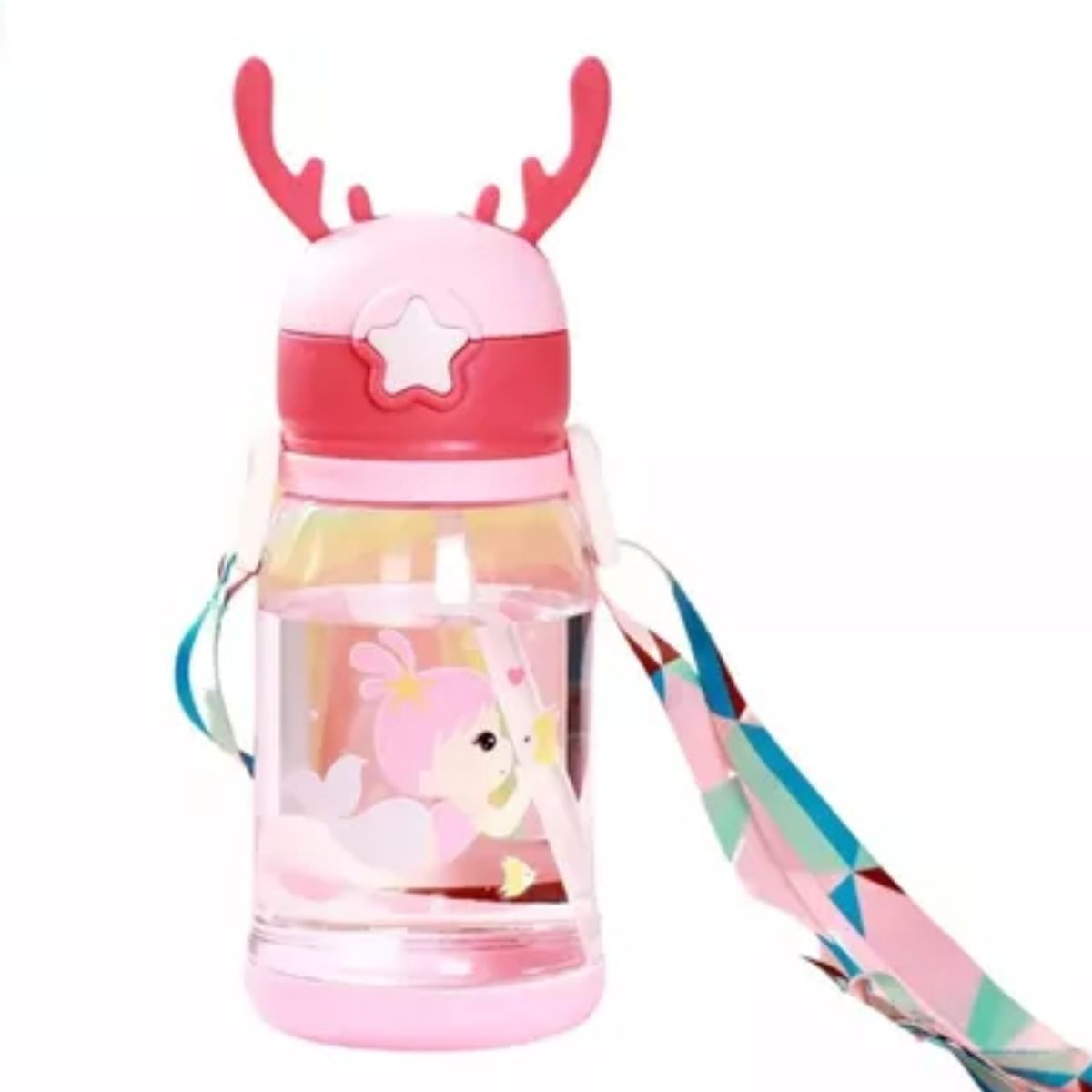 OEM - Botella Vaso Agua Infantil Para Niños Con Correa