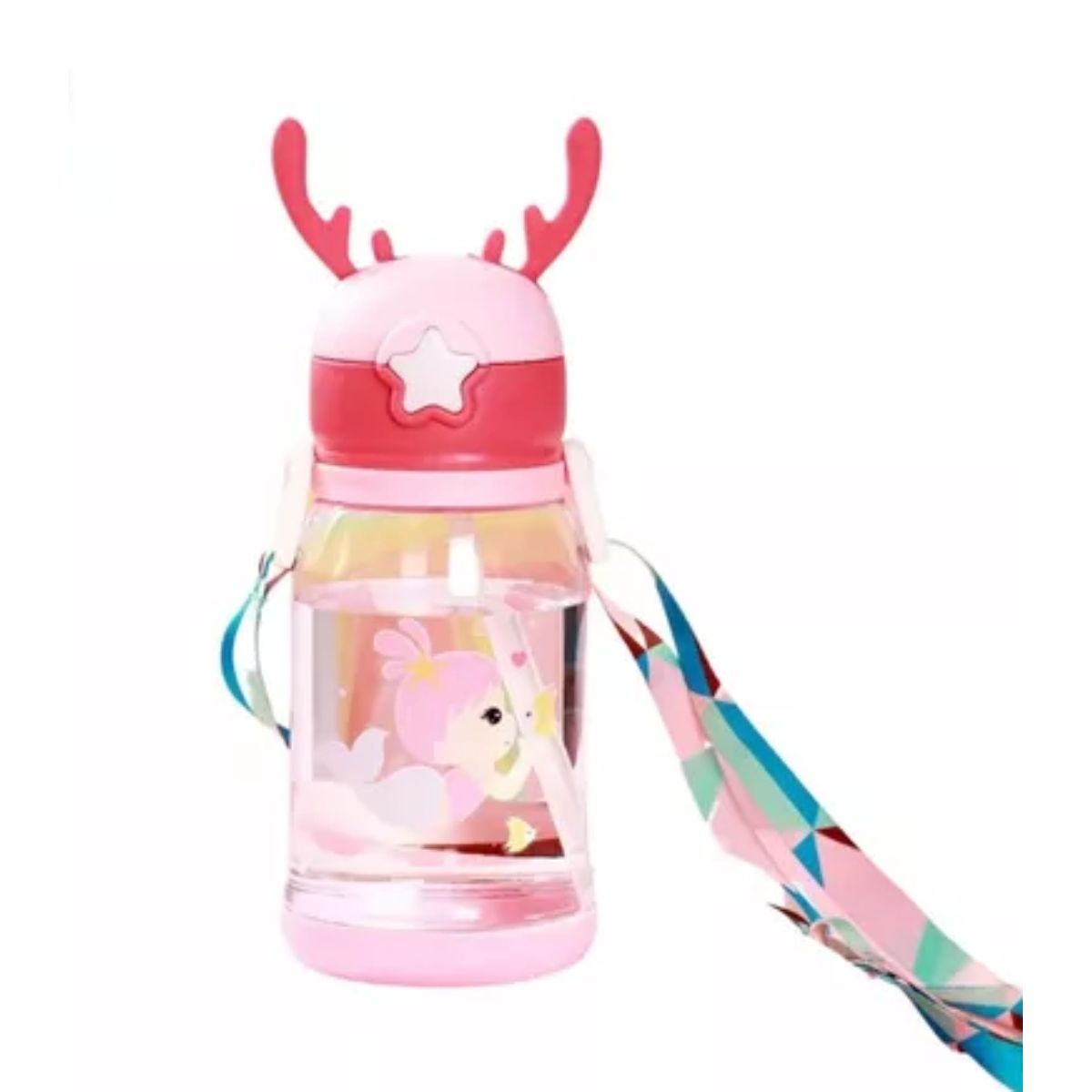 OEM - Botella Vaso Agua Infantil Para Niños Con Correa